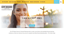 Desktop Screenshot of centerforfinancialplanning.org